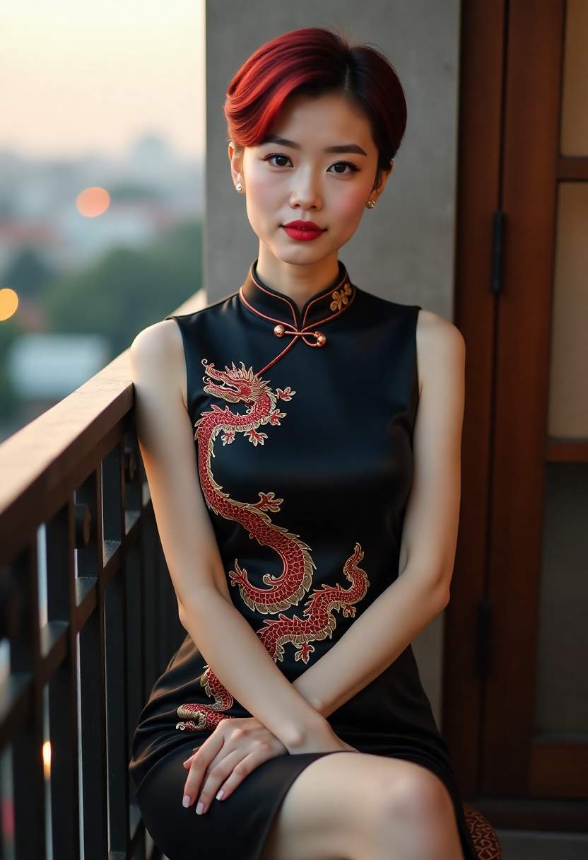女主误入古代剧本的漫剧画面